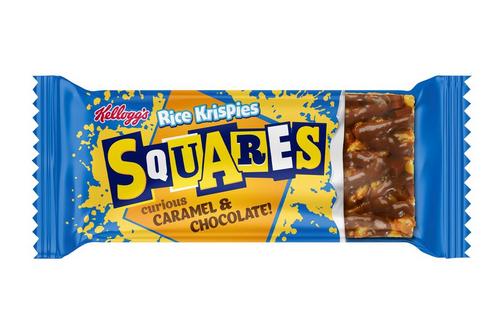 Kellogg's Rice Krispies Squares Curious Caramel & Chocolate Snack Bars 36g