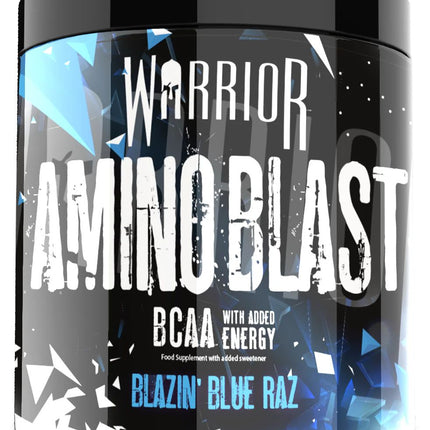 Warrior Amino Blast Energy Powder Blue Raspberry 270g