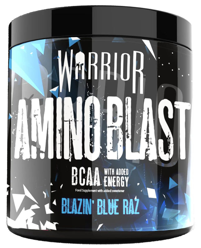 Warrior Amino Blast Energy Powder Blue Raspberry 270g