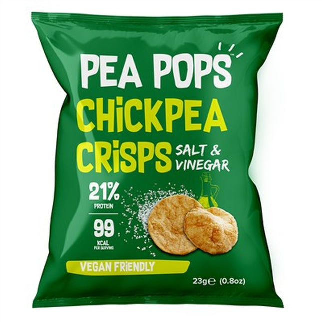 PEA POPS SALT & VINEGAR 23G