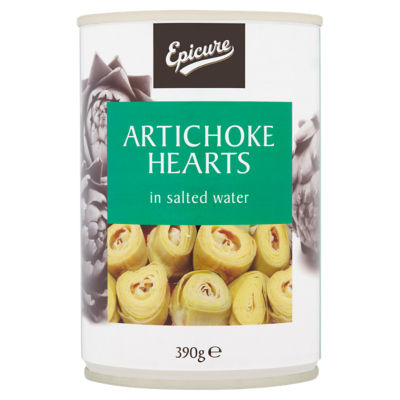 Epicure Artichoke Hearts in Salt Water 390G