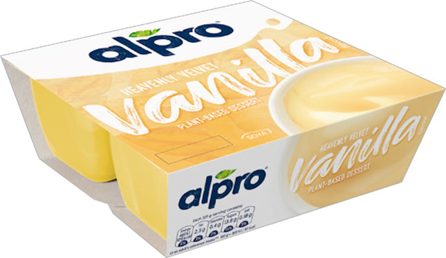 Alpro Heavenly Velvet Vanilla Dessert 4x125ml