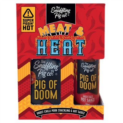 Snaffling Pig Meat & Heat Gift Box 140Ml
