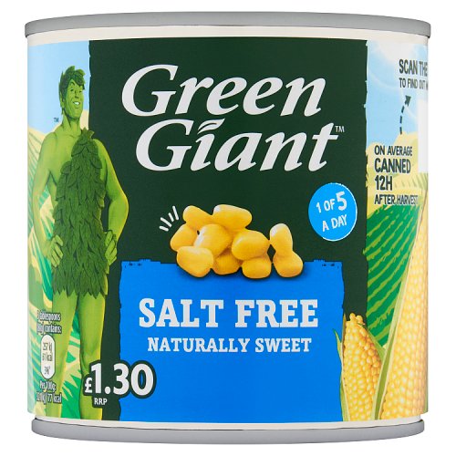 Green Giant Suprsweet Corn No Salt 12X340G Pmp