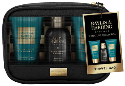 Black Pepper & Ginseng Men'S Travel Bag Gift Set 300g