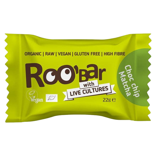 Roobar Choco Chip Matcha 22g