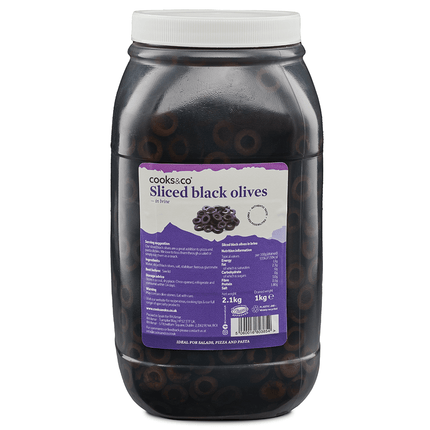 Cooks&Co Sliced Black Olives 2.1kg