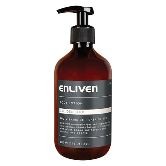 Enliven Luxe Body Lotion 500ml Golden Oud