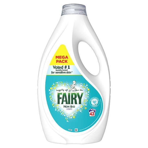 Fairy Non Bio Liquid 43w for Sensitive Skin 1.333L