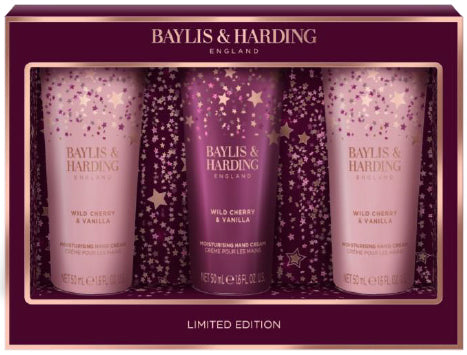 Wild Cherry & Vanilla Luxury Hand Treats Gift Set 300g