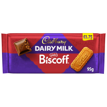 Cadbury Dairy Milk Biscoff PMP £1.75 95g