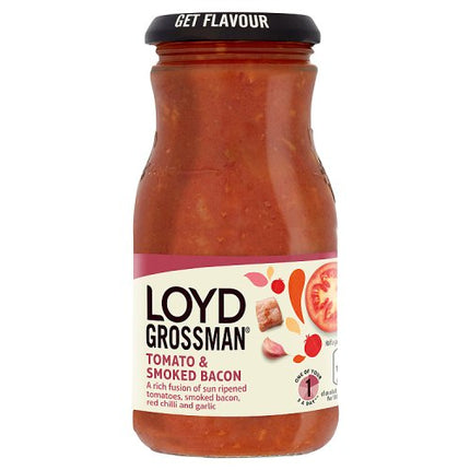 Loyd Grossman Tomato & Smoky Bacon 350g