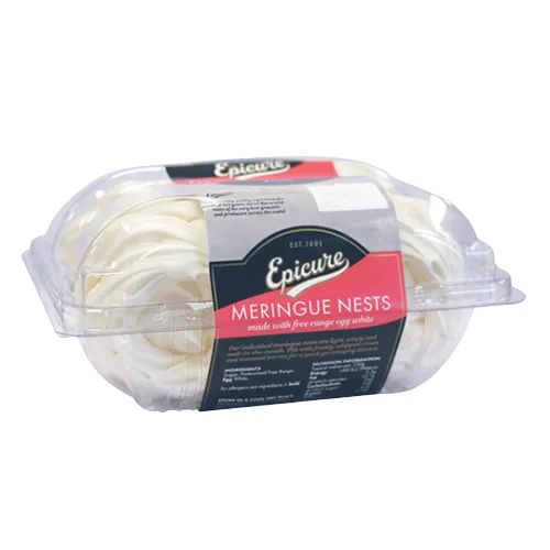 Epicure Meringue Nests 8 NESTS 143g