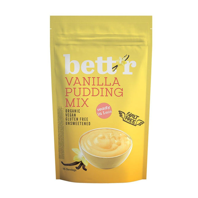 Bett'r Vanilla Pudding Mix 150g