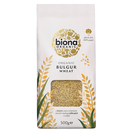 Biona Organic Bulgar In Paper Packaging 500g