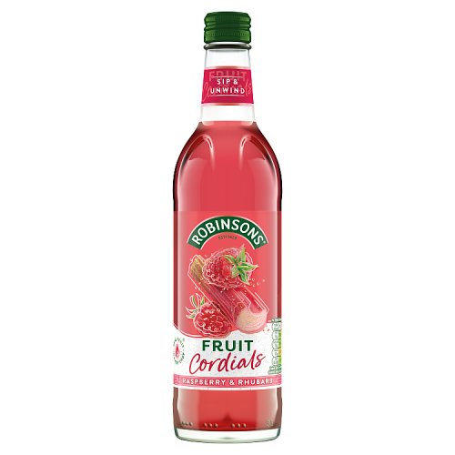 Robinsons Cordials Robinsons Fruit Cordials Raspberry, Rhubarb & Orange Blossom Non-Returnable Bottl
