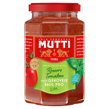 Mutti Tomato Pasta Sauce - Basil 400g