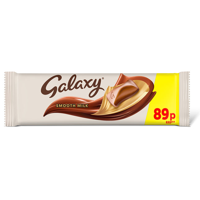 Galaxy Milk Chocolate Bar £0.89 PMP 42g
