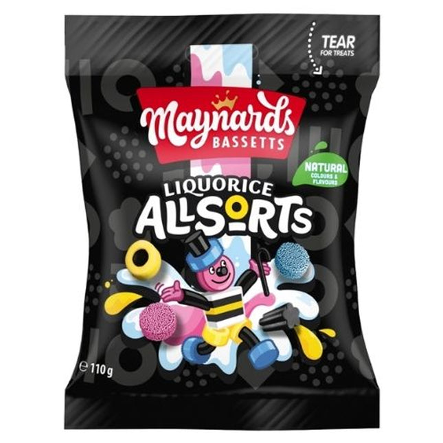Maynards Bassetts Liquorice Allsorts 130g