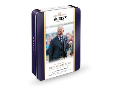 Walkers Royal Tin - King Charles III 150g