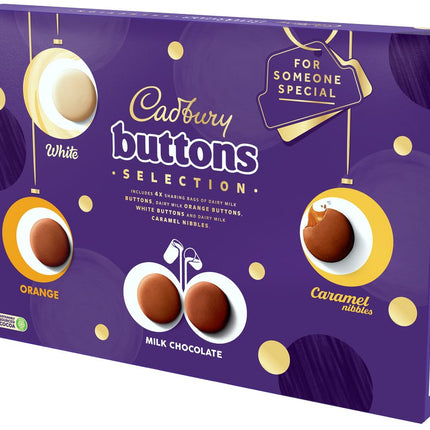 Cadbury Buttons Chocolate Selection Box 340G