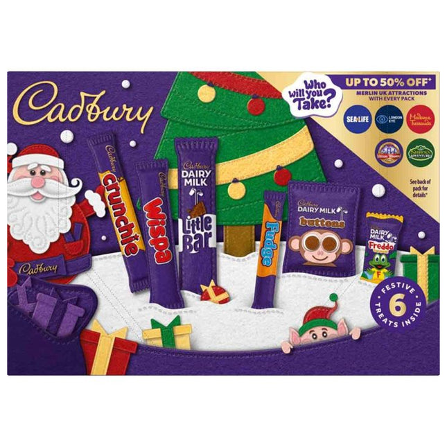 Cadbury Medium Santa Selection Box 125G