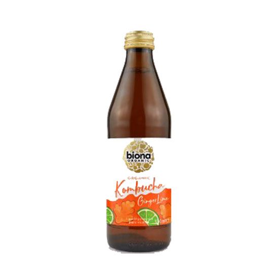 Biona Organic Kombucha Ginger Lime 330ml