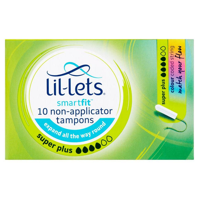 Lil-Lets Smartfit Non Applicator Super Plus 10s