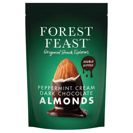 Forest Feast Peppermint Cream Dark Chocolate Almonds Impulse 40g