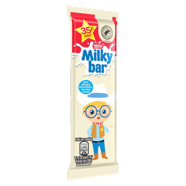 Milkybar White Medium Bar PMP 35p 12g