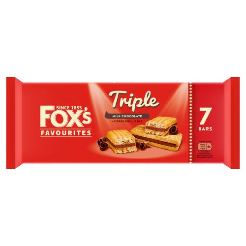 Fox's Triple 7pk 135g