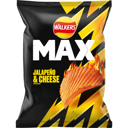 Walkers MAX Strong Jalapeno & Cheese 50g