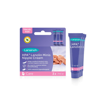 Lansinoh Hpa Lanolin Minis' 3 X 7ml x 4 / Lansinoh Lanolin Lip Balm