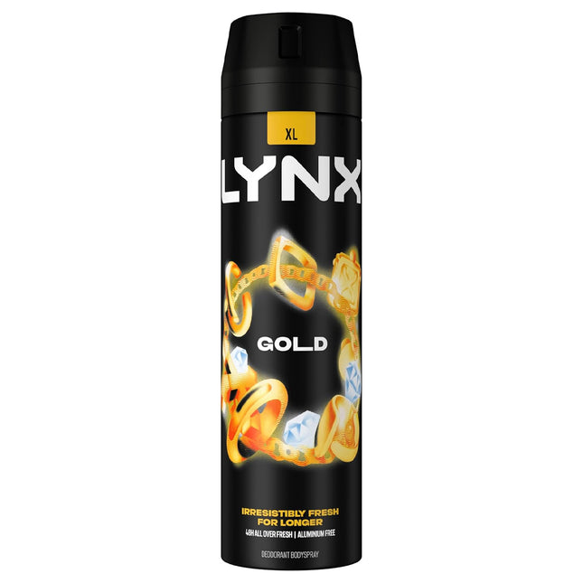 Lynx Body Spray 200ml Gold