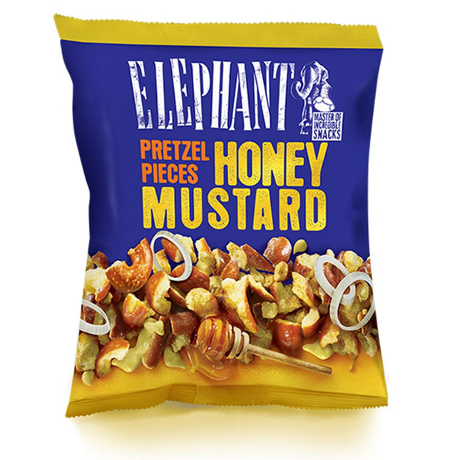 Elephant Pieces Pretzels with Honey Mustard 125g