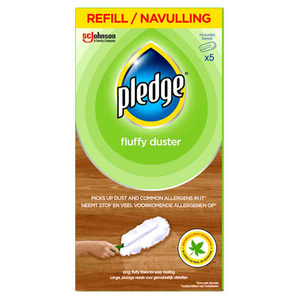 Pledge Duster Refill Fragrance Free 5s