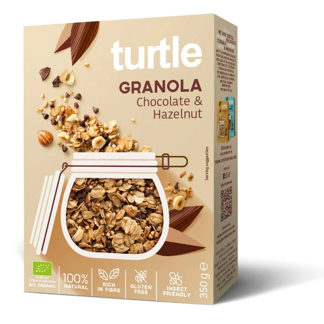 Turtle Bio Granola Chocolate & Hazelnut 350g