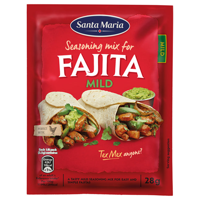 Santa Maria Fajita Seasoning Mix Mild 28g
