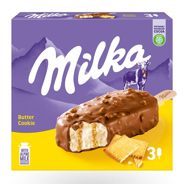 Milka Stieleis Butter Cookie 3er 270ml