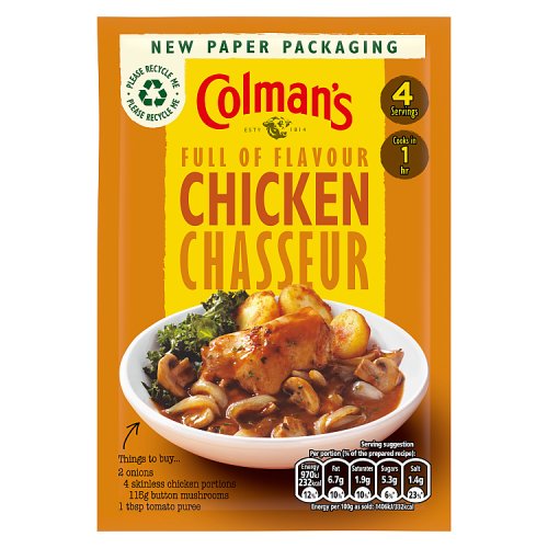 Colman's Recipe Mix Chicken Chasseur 43g