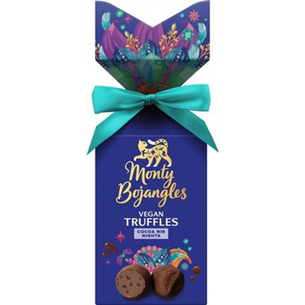 Monty Bojangles Party Box of Cocoa Nib Nights Vegan Truffles 130g