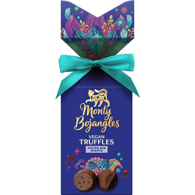 Monty Bojangles Party Box of Cocoa Nib Nights Vegan Truffles 130g