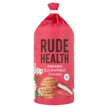 Rude Health Gluten Free Organic 100% Buckwheat Crackers 100g