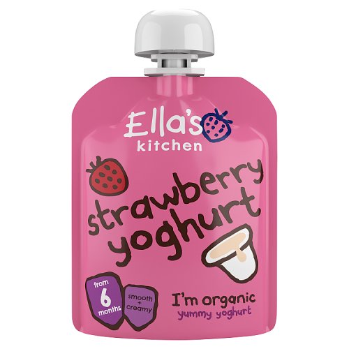 Ella's Kitchen Greek Yoghurt & Strawberry 90g