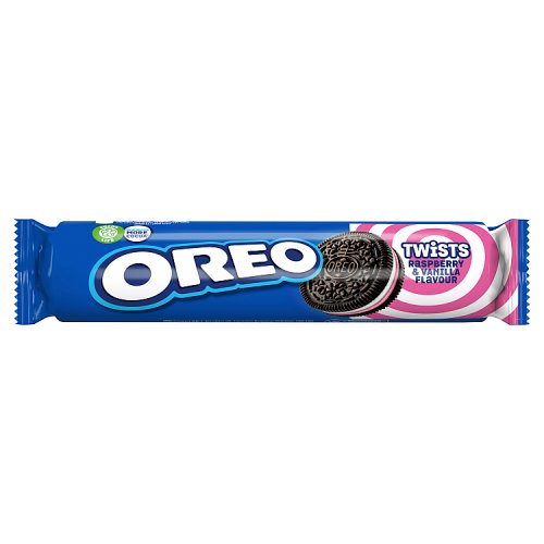 Oreo Vanilla & Raspberry Twist 157g