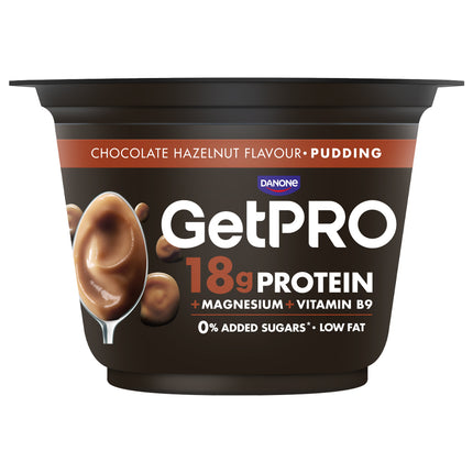 Getpro Chocolate Hazelnut High Protein Pudding 180G