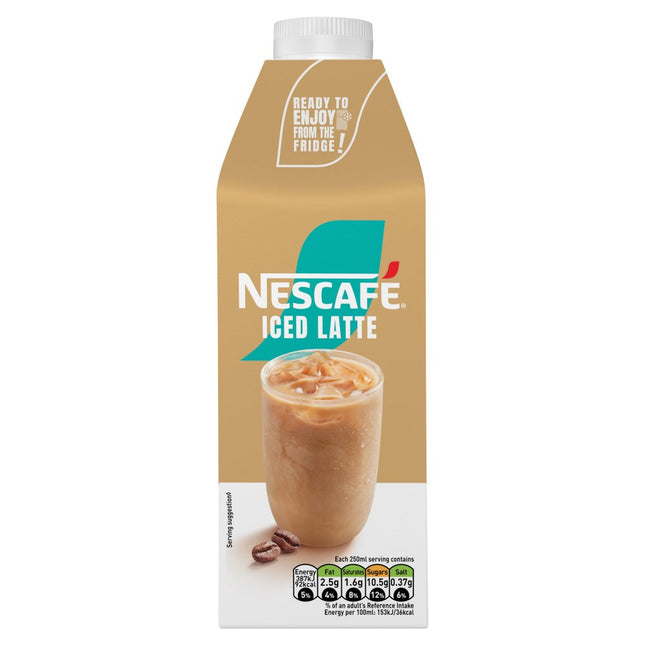 Nescafe Latte Iced Ready to Drink Tetra Brik 750ml