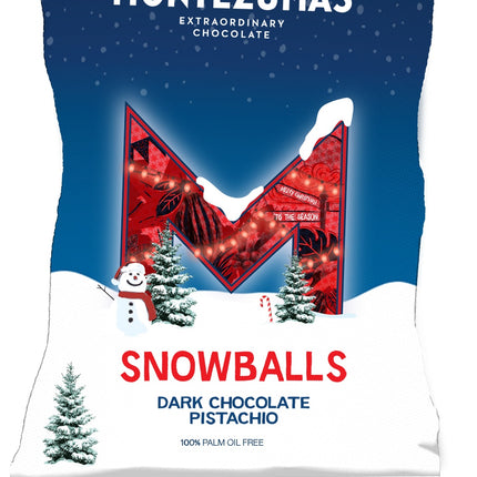 Montezumas Dark Chocolate Pistachio Snowballs Bag 120g