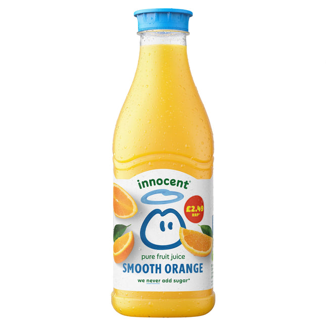 Innocent Smooth Orange Juice PMP £2.49 750ML