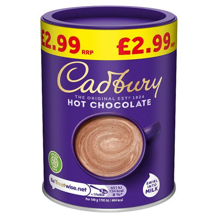 Cadbury Hot Chocolate PMP £2.69 175g